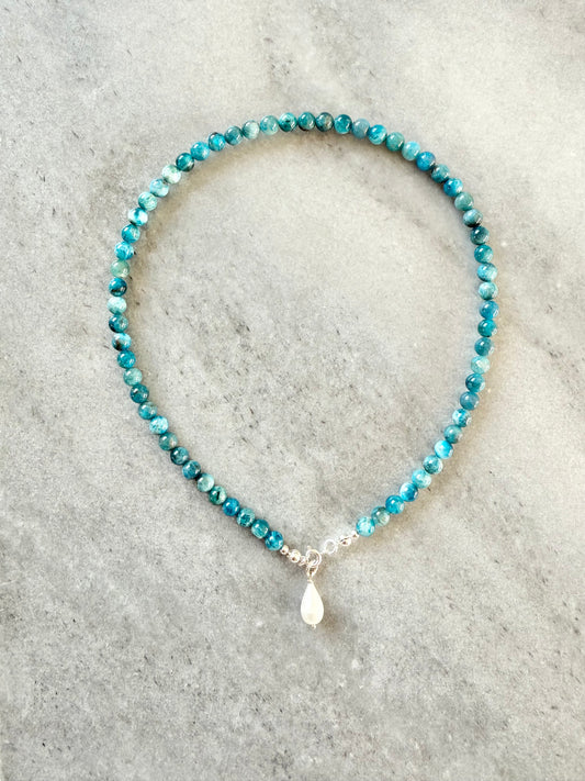 Apatite Beaded Necklace