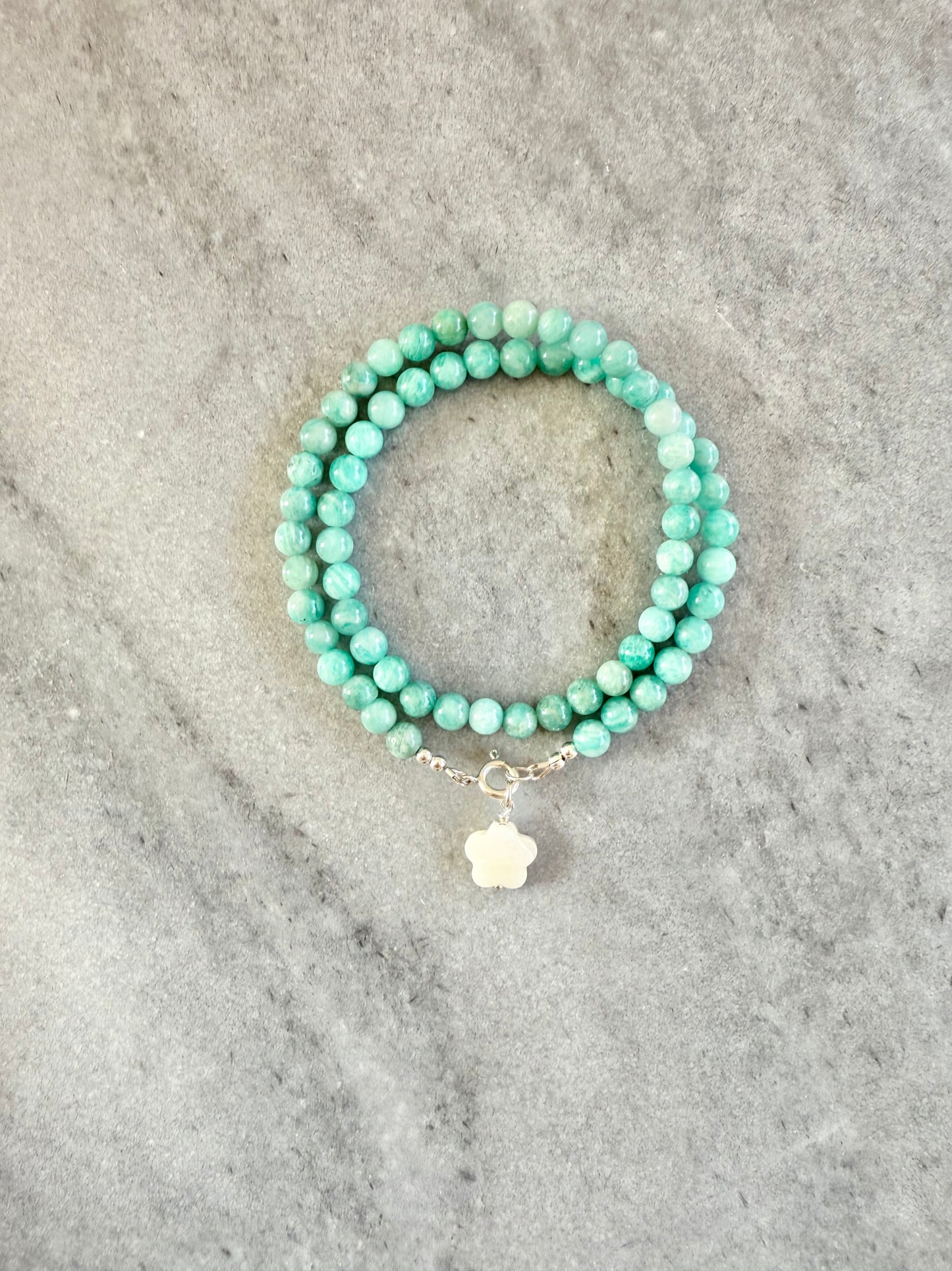 Amazonite Beaded Necklace