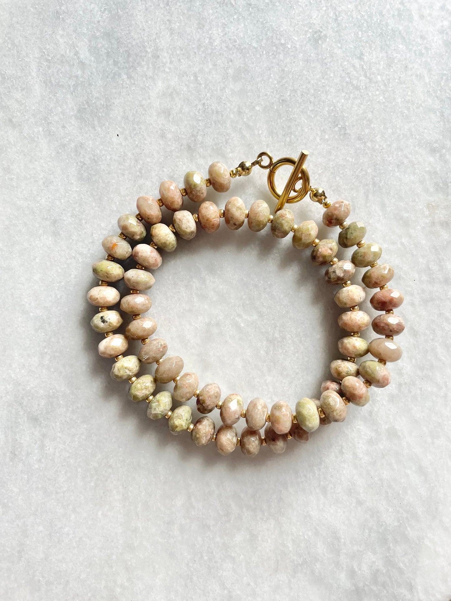 Collier Zen Unakite