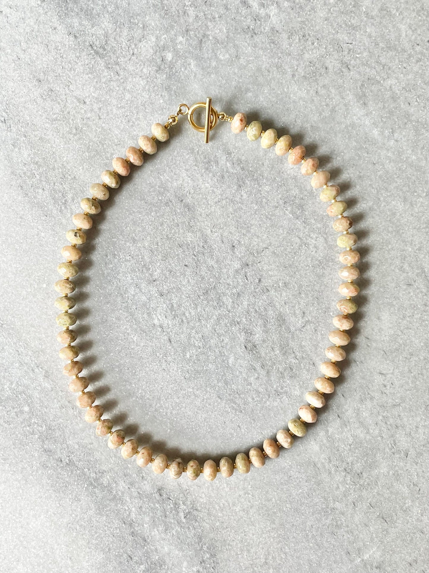 Collier Zen Unakite