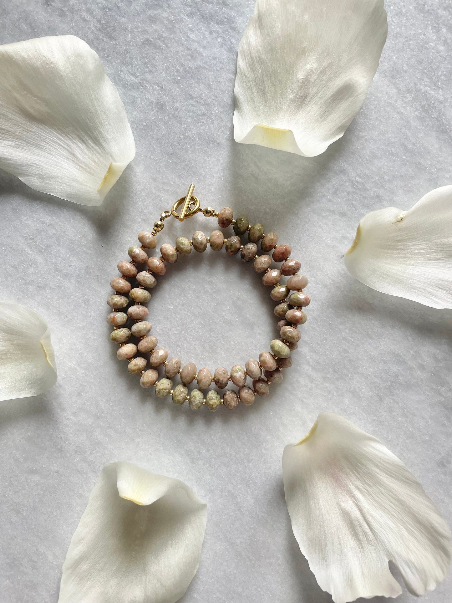 Collier Zen Unakite