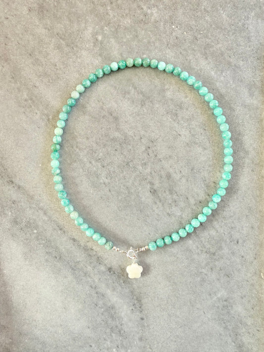 Amazonite Beaded Necklace