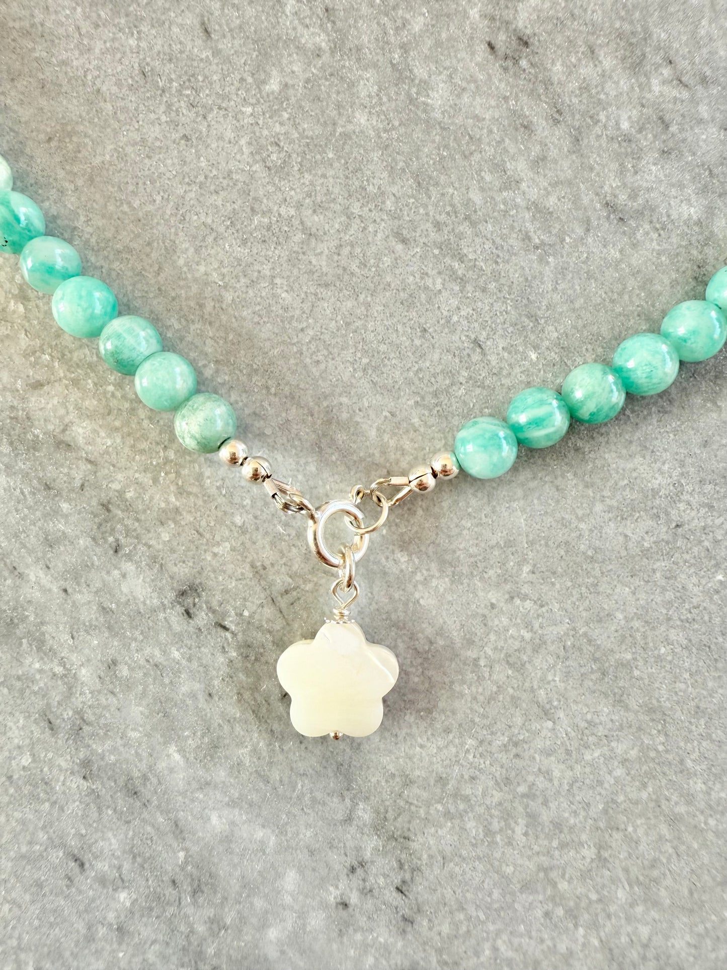Amazonite Beaded Necklace