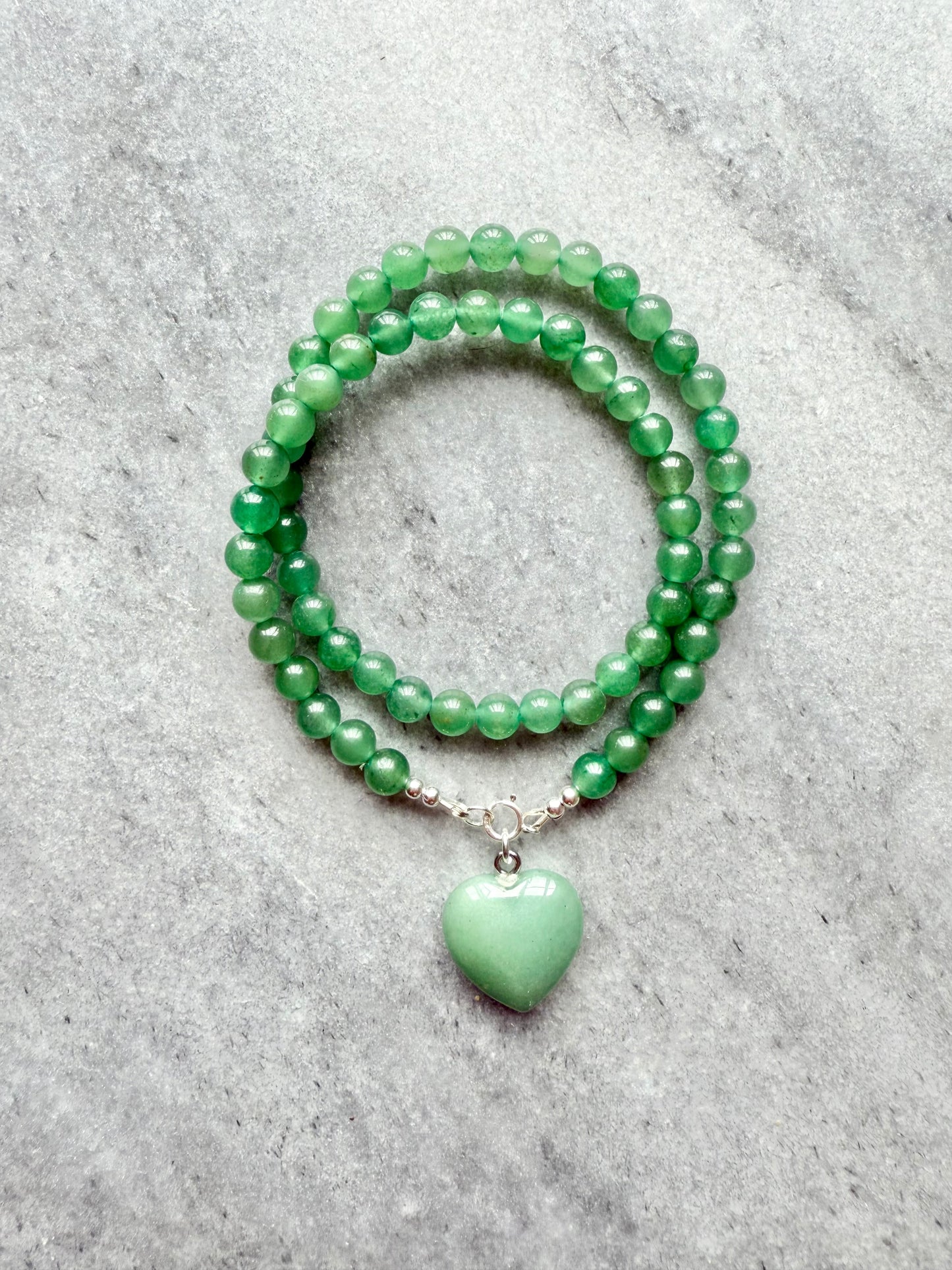 Green Aventurine Beaded Necklace