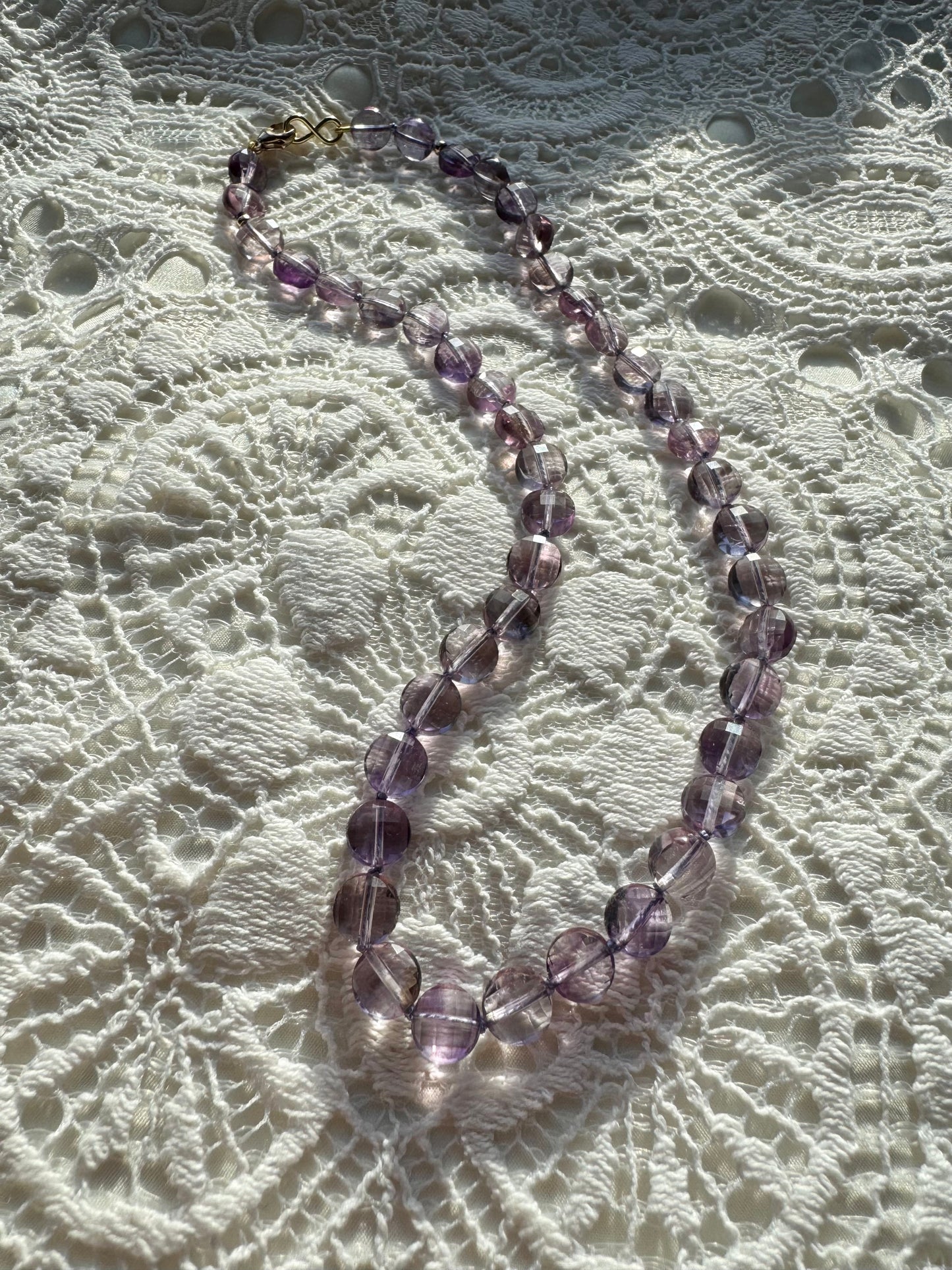 Lilac Radiance Amethyst Necklace