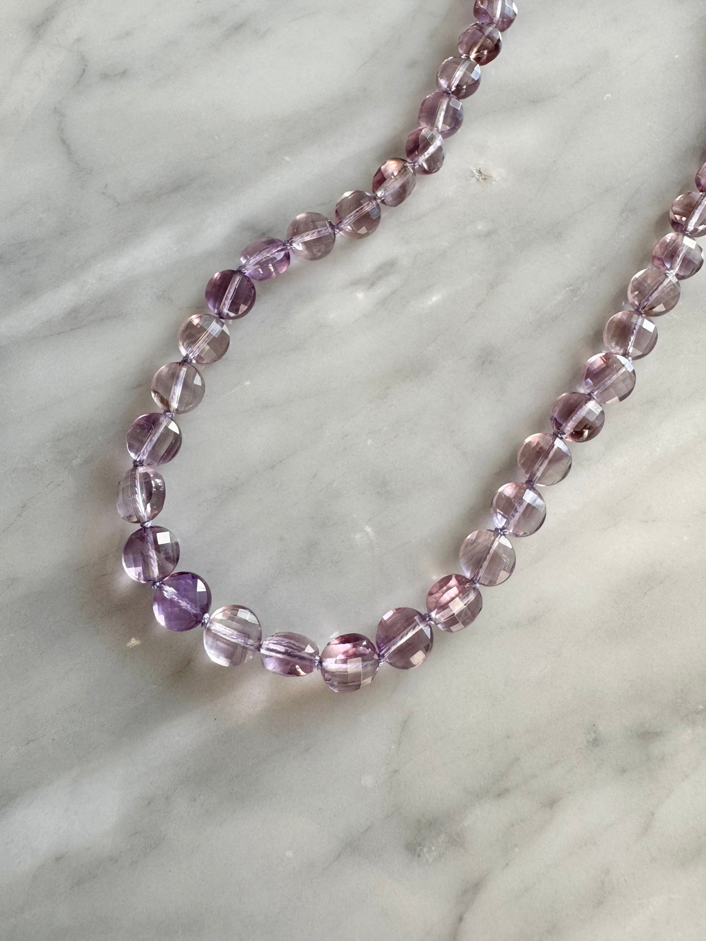 Lilac Radiance Amethyst Necklace