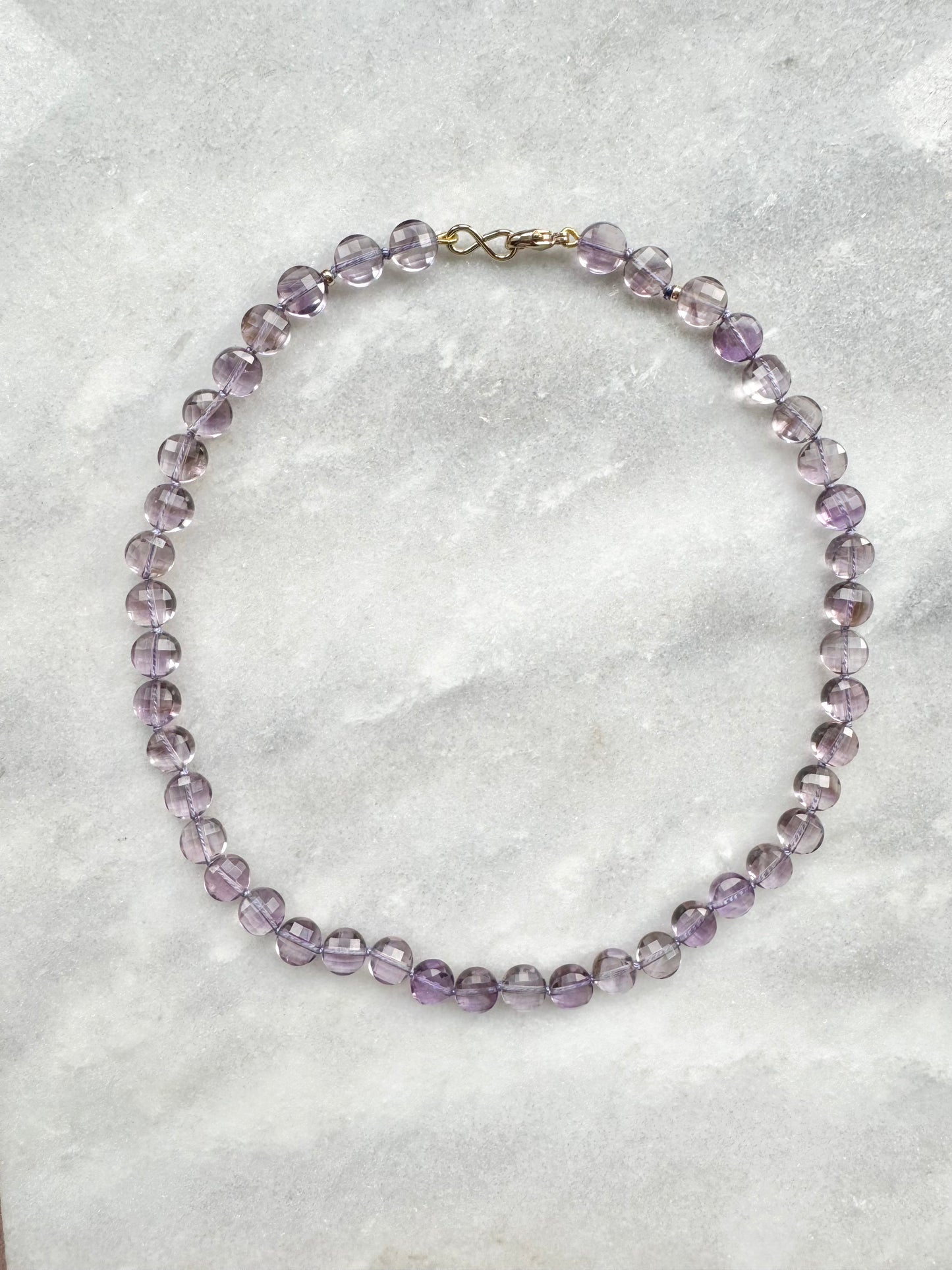 Lilac Radiance Amethyst Necklace