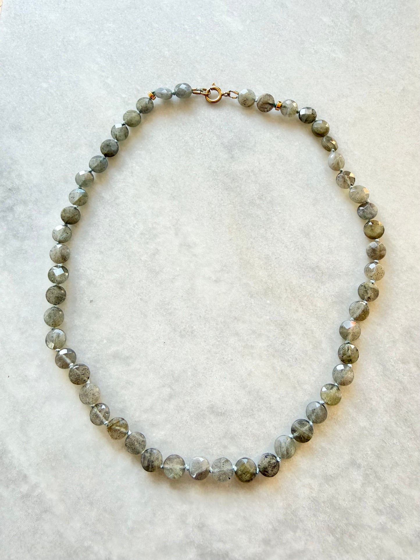 Silver Mist Labradorite Necklace