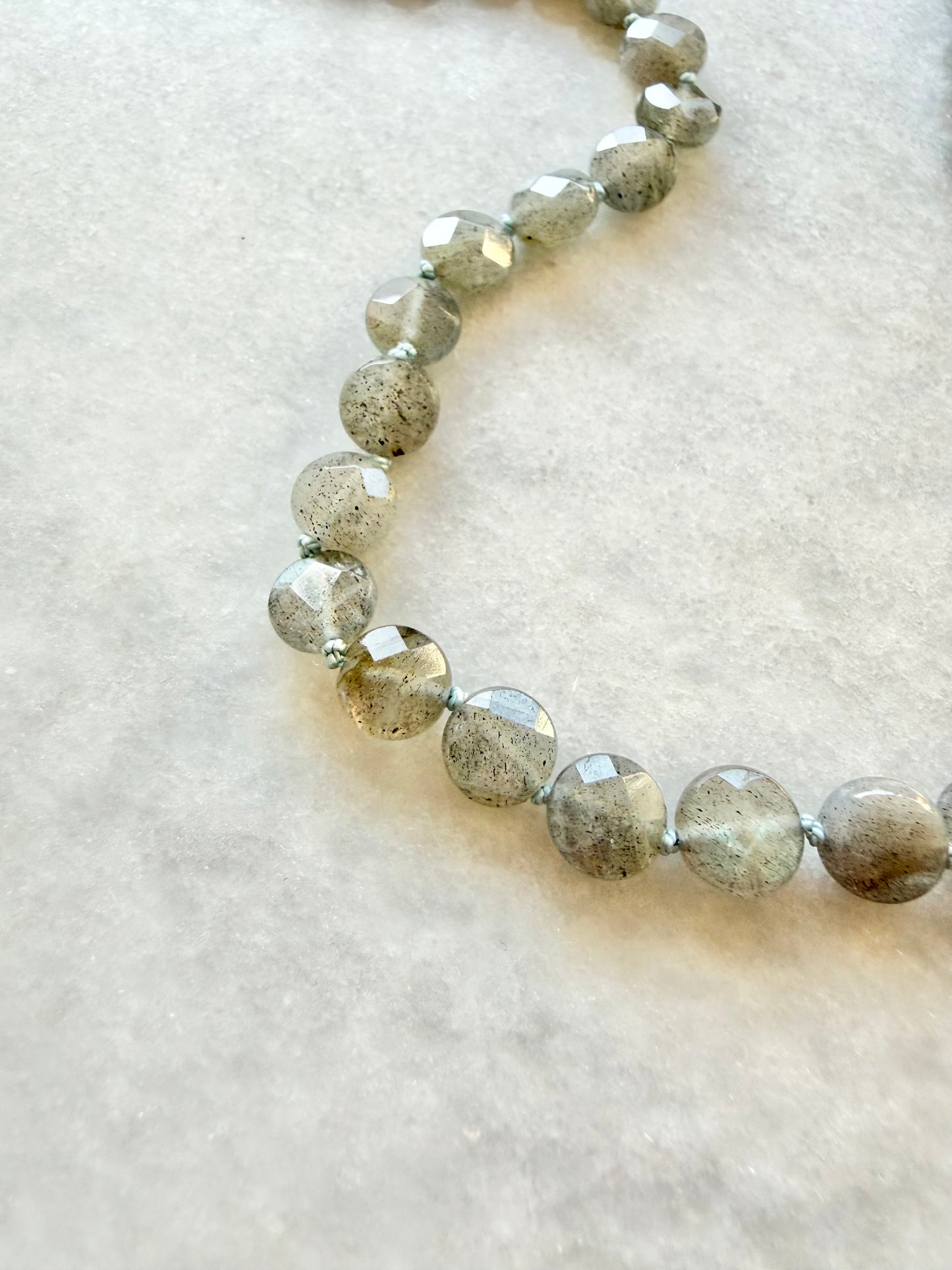Silver Mist Labradorite Necklace