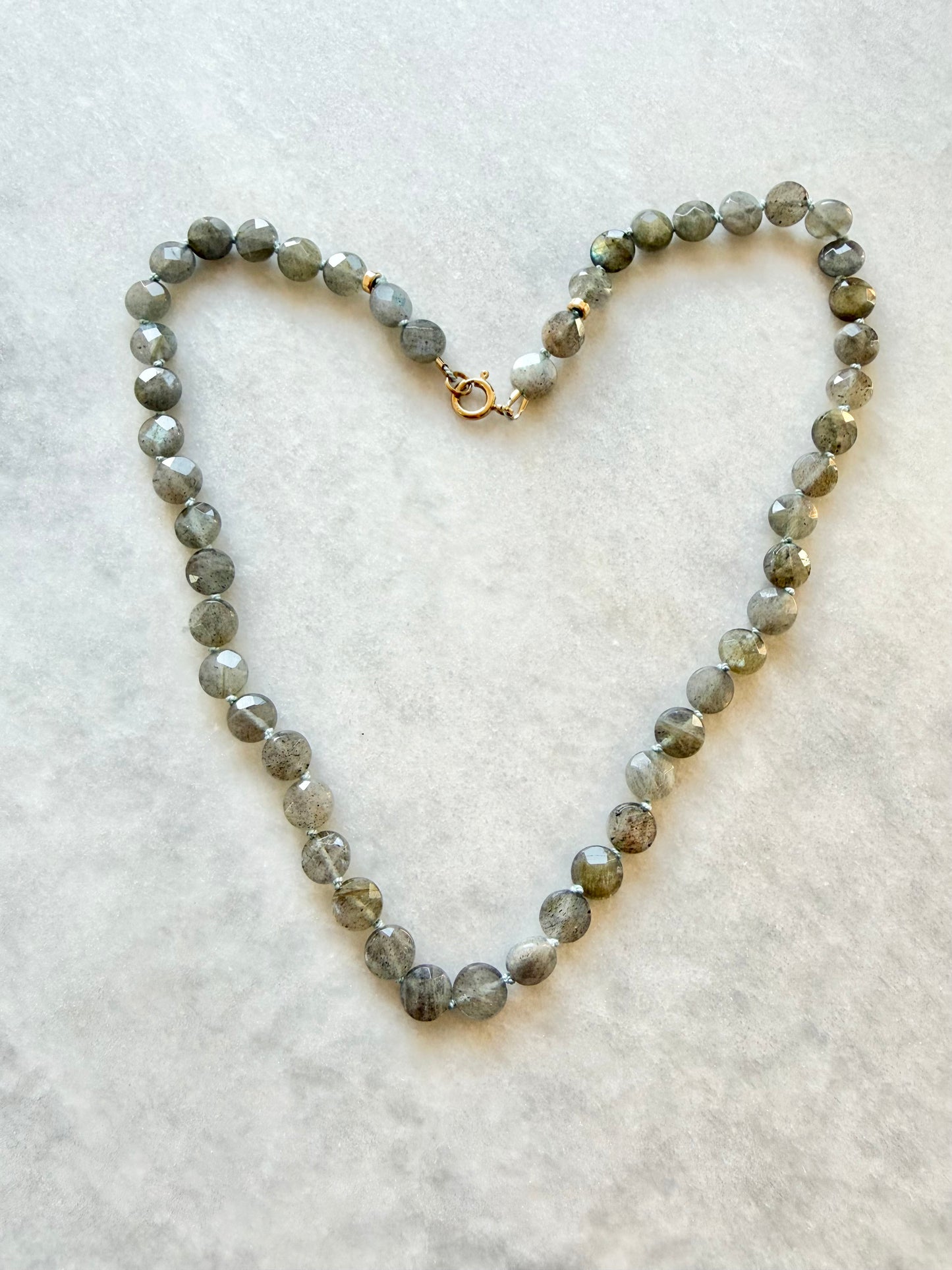 Silver Mist Labradorite Necklace