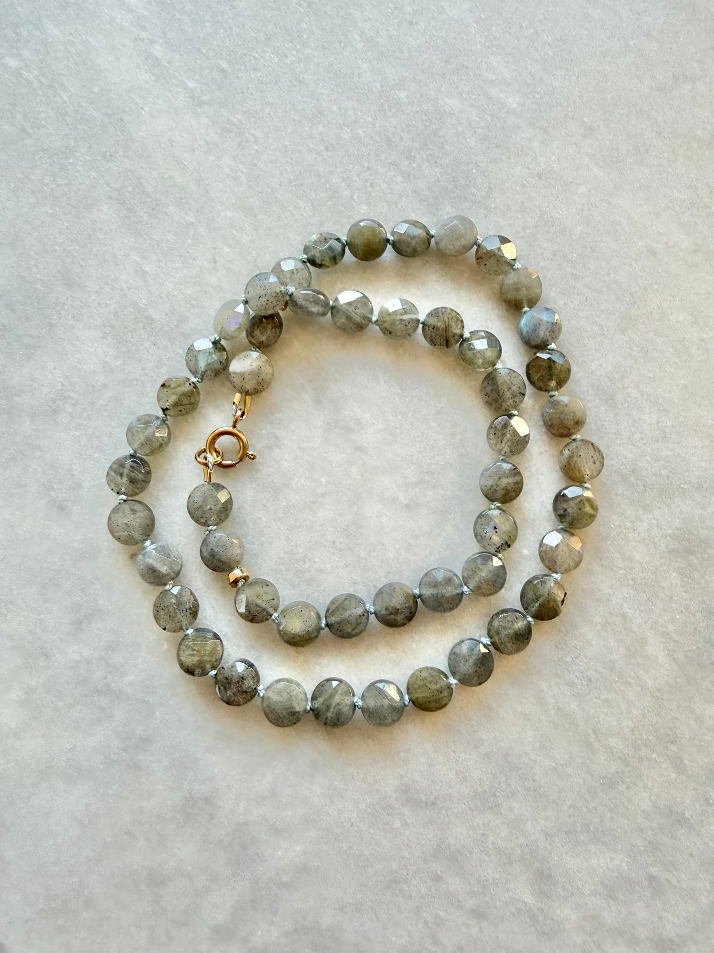 Silver Mist Labradorite Necklace