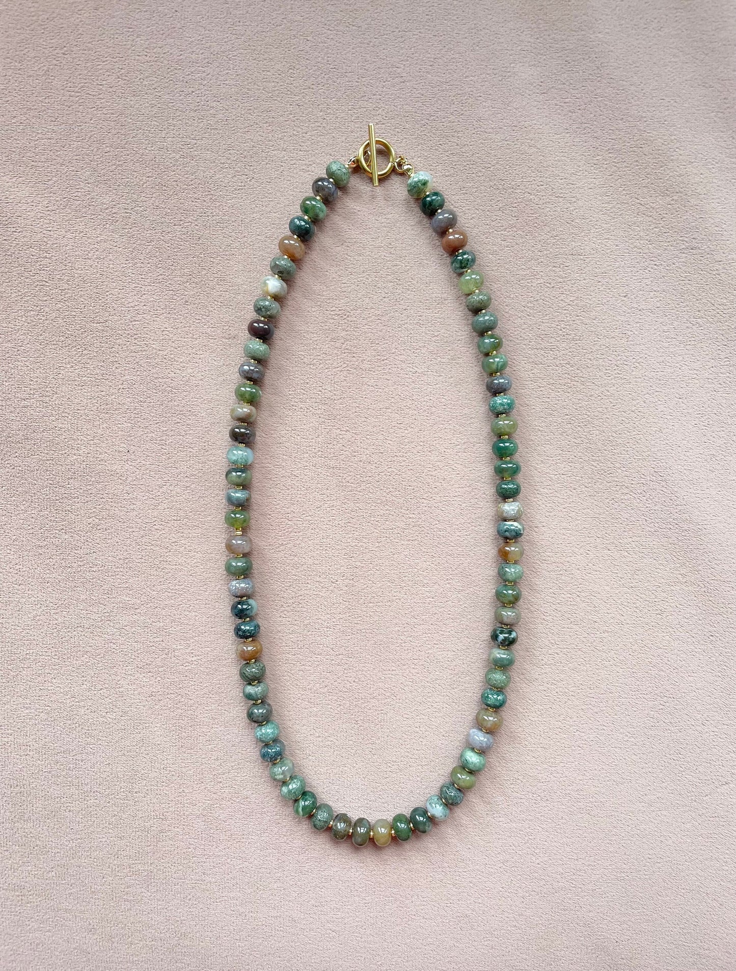 Indian Agate Boho Necklace