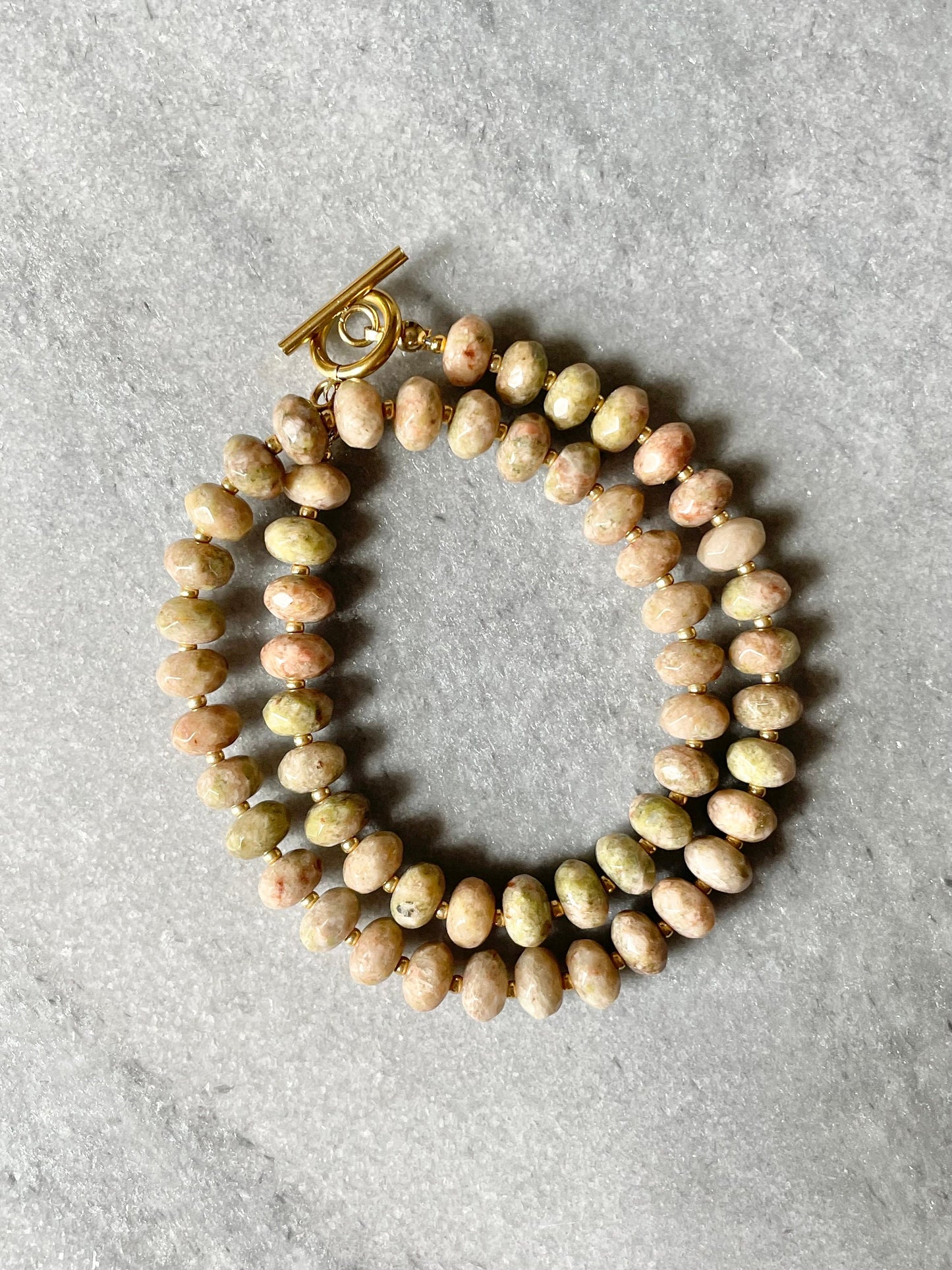 Unakite Zen Necklace